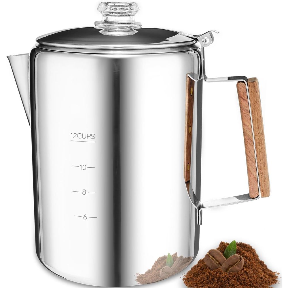 Camping Percolator Coffee Pot  - огляд і ціна Camp Percolator Coffee