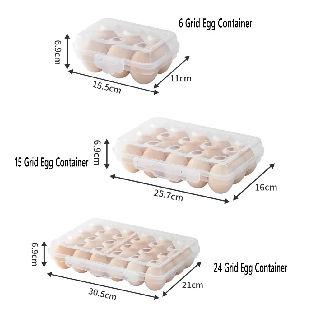 Egg Holder Plastic Egg Storage - огляд і ціна Outdoor Camping Fridge