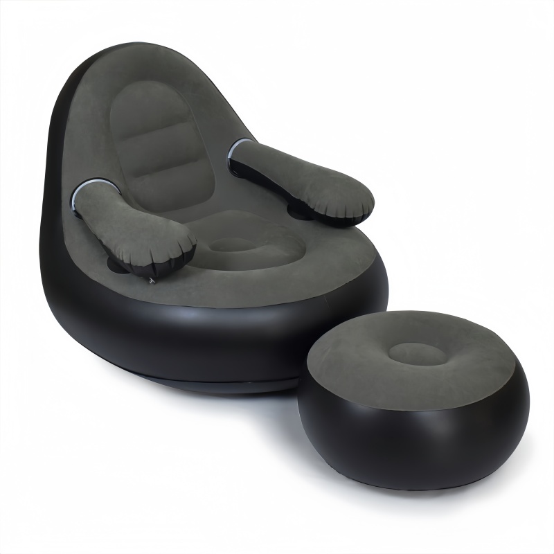 PVC Inflatable Sofa with Armre - огляд і ціна Outdoor Camping Folding Chair