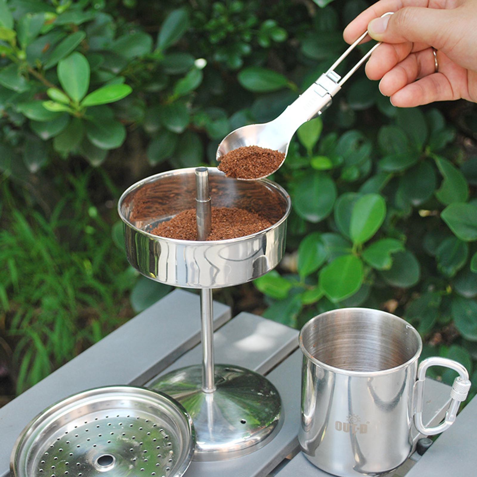 Outdoor Stainless Steel Campin - огляд і ціна Camp Percolator Coffee