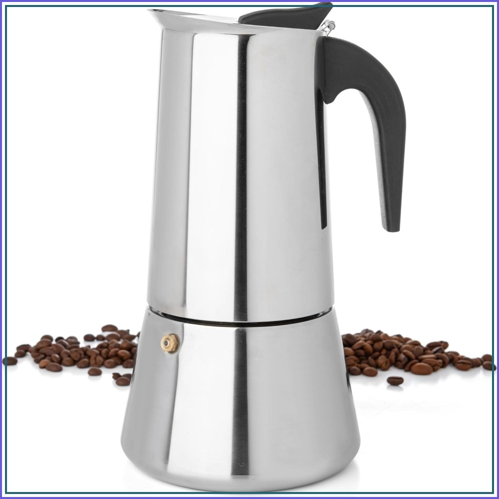 12 Cup Stovetop Espresso Maker - огляд і ціна Camp Percolator Coffee