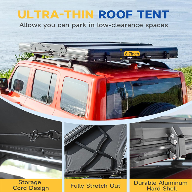 1.4m Aluminum Hard 4 Person Ro - огляд і ціна Outdoor Camping Van Tent