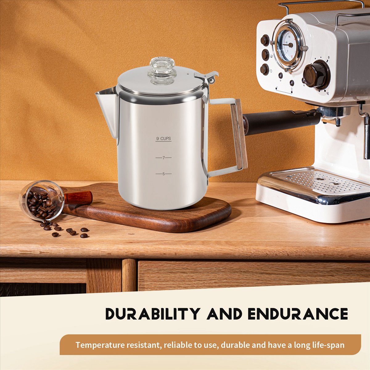HITL Coffee Percolators Stovet - огляд і ціна Camp Percolator Coffee