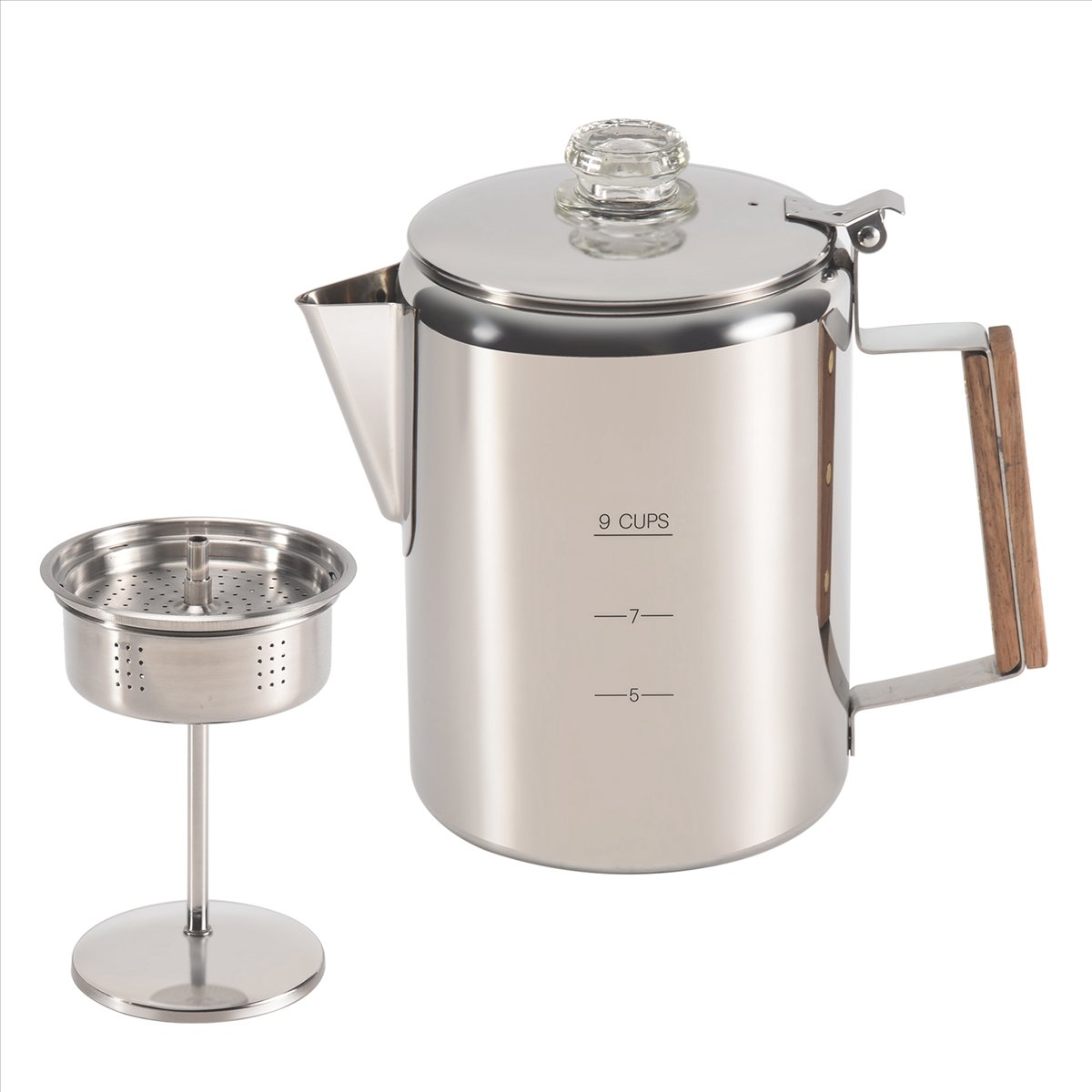 HITL Coffee Percolators Stovet - огляд і ціна Camp Percolator Coffee