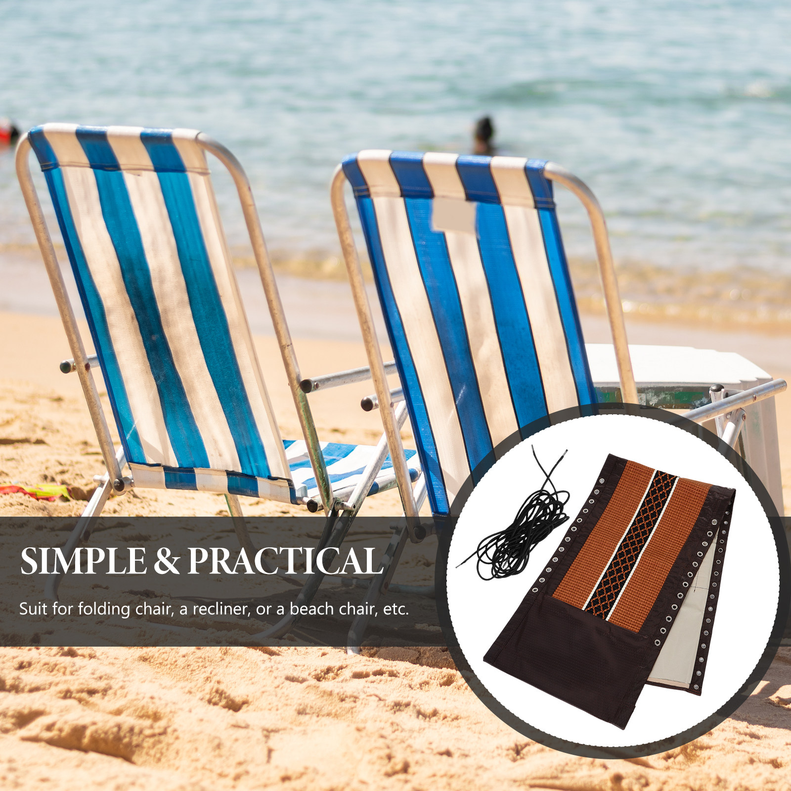 1Set Premium Chair Cloth for R - огляд і ціна Outdoor Camping Folding Chair