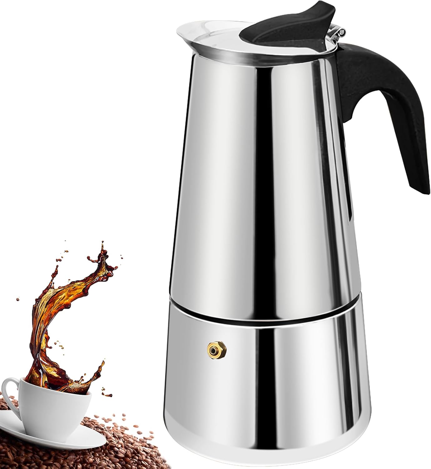 2 Cup Stovetop Espresso Maker  - огляд і ціна Camp Percolator Coffee