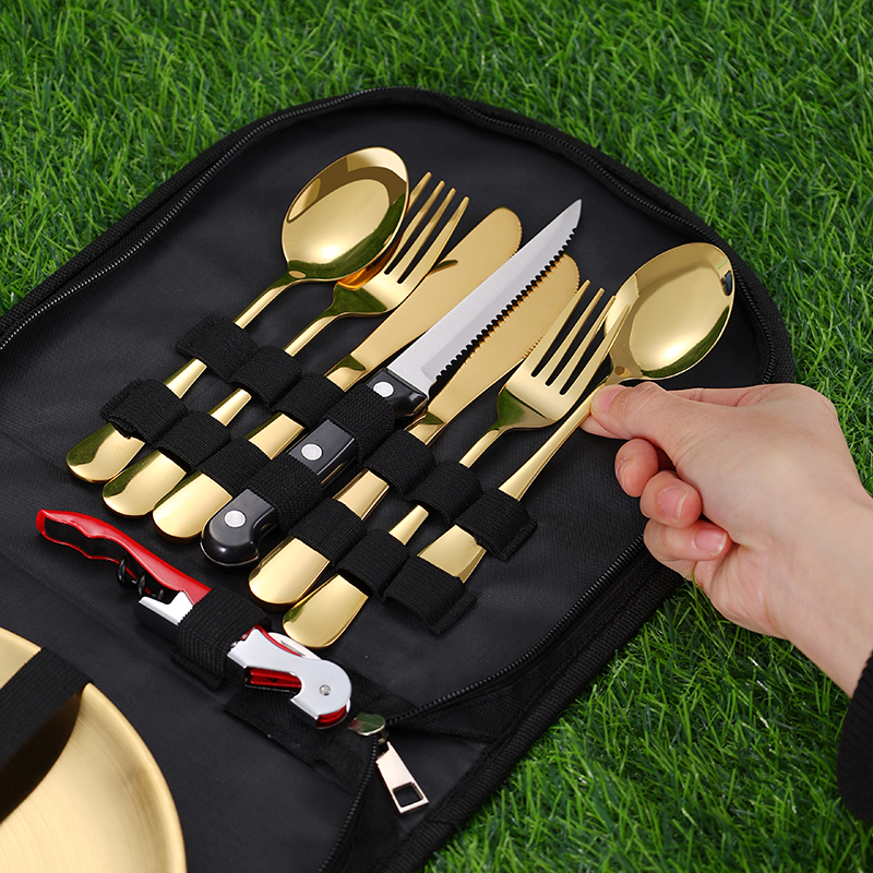 10Pcs Camping Tableware Set 30 - огляд і ціна Camp Cooking Set