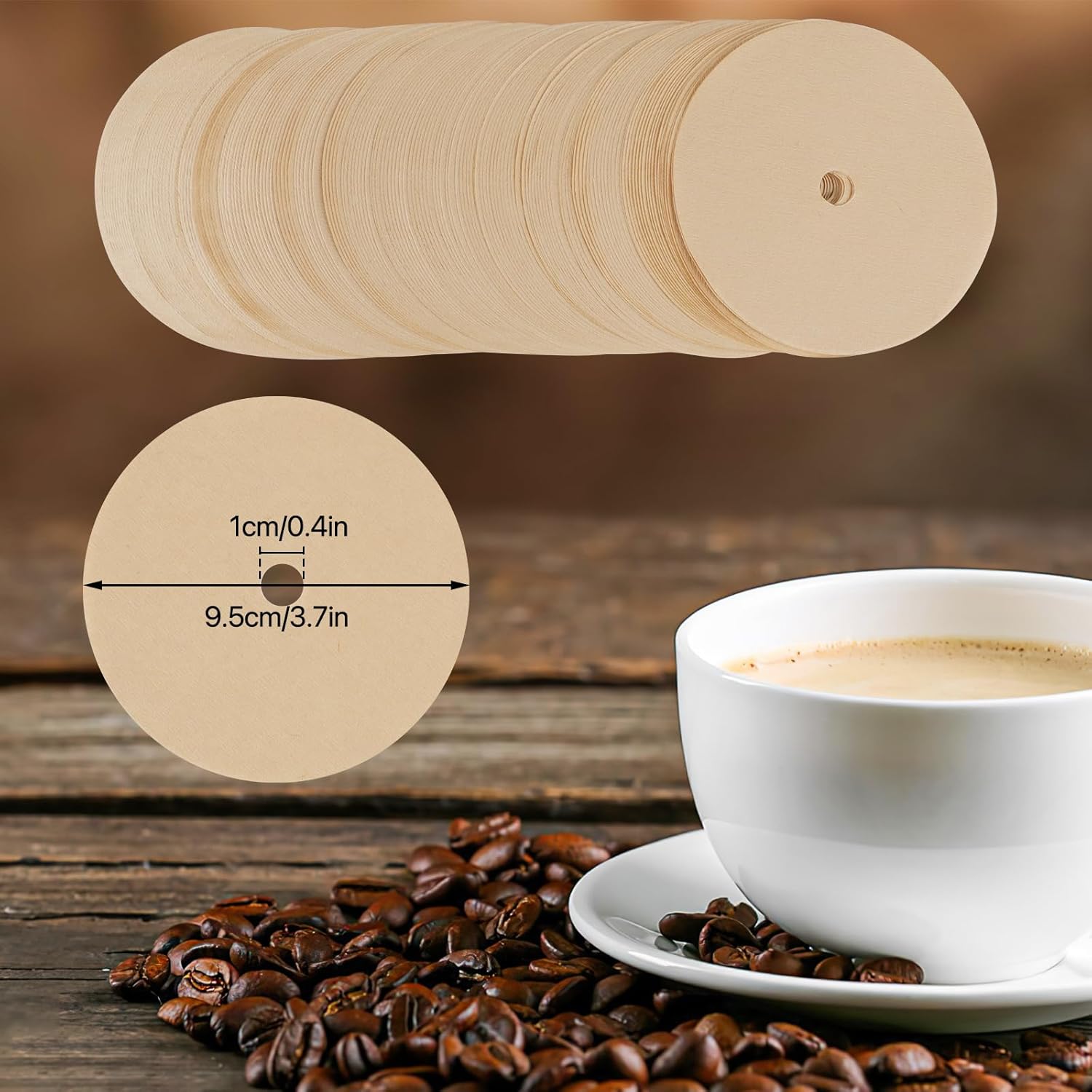 300 Unbleached Coffee Filters, - огляд і ціна Camp Percolator Coffee