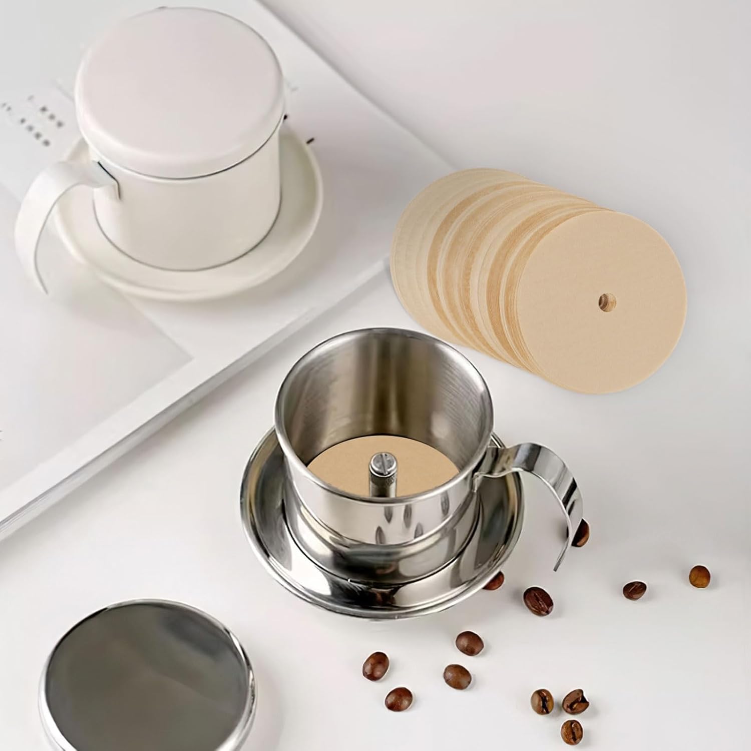 300 Unbleached Coffee Filters, - огляд і ціна Camp Percolator Coffee