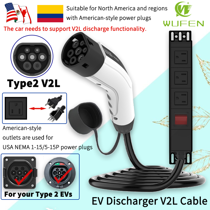 WUFEN Portable Type 2 V2L Cabl - огляд і ціна Outdoor Camping Vehicle