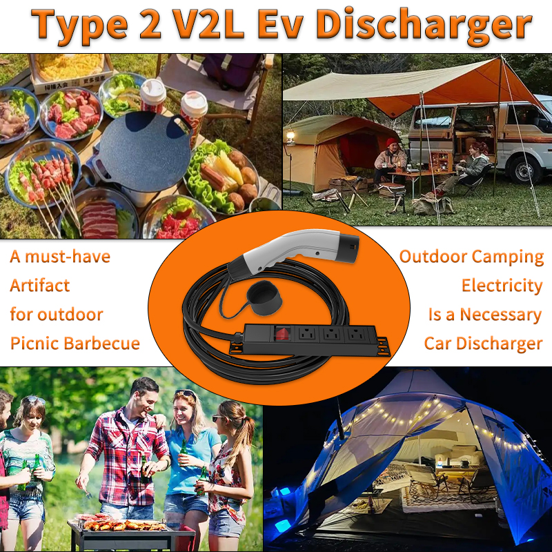 WUFEN Portable Type 2 V2L Cabl - огляд і ціна Outdoor Camping Vehicle