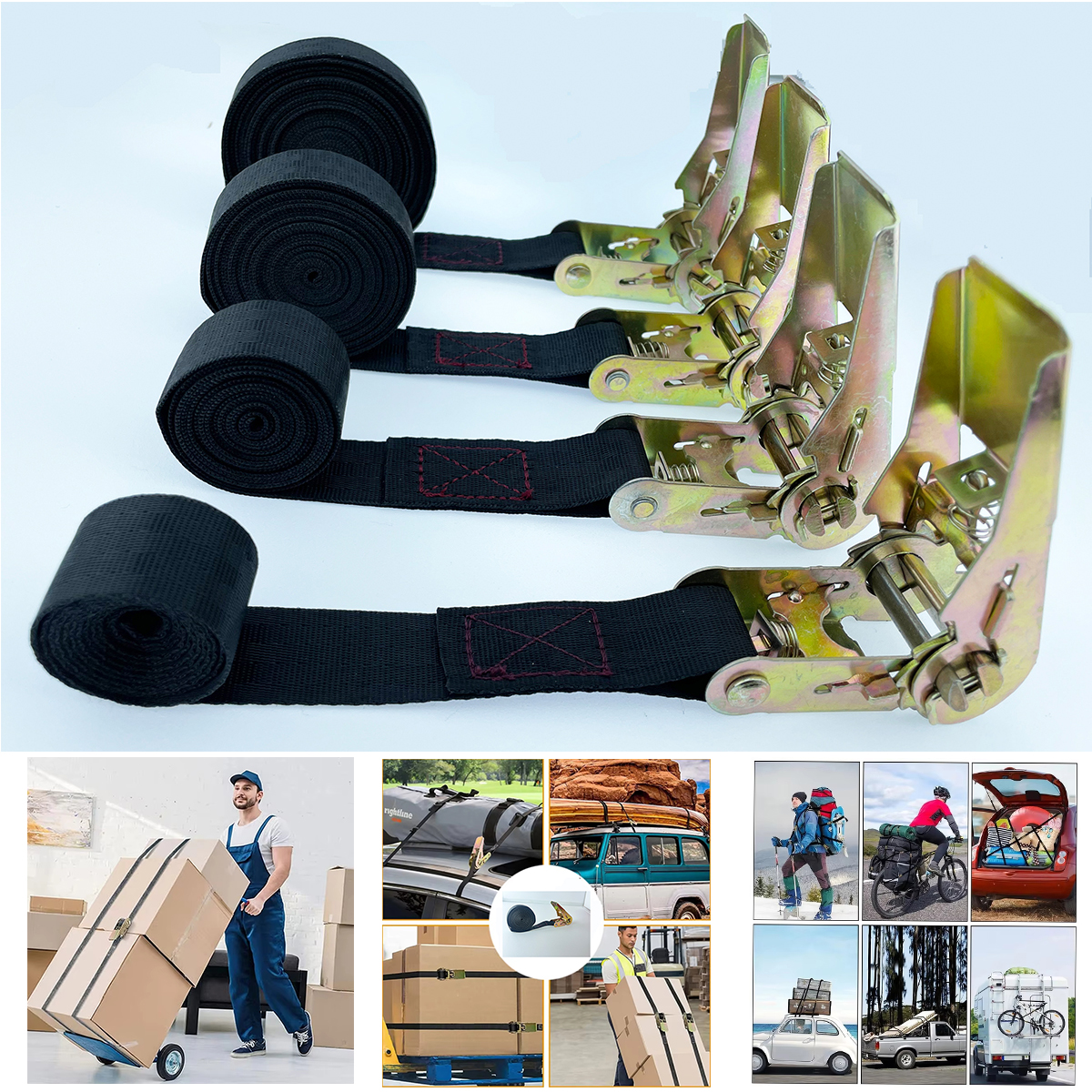 Cargo Strap Ratchet Tensioner  - огляд і ціна Outdoor Camping Vehicle