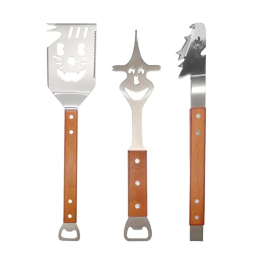 7 in 1 Stainless Steel BBQ Acc - огляд і ціна Camp Cooking Set