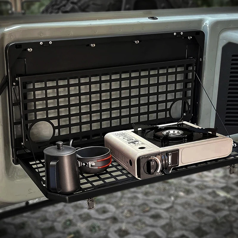 2-Tier Tailgate Table Rear Fol - огляд і ціна Outdoor Camping Jeep