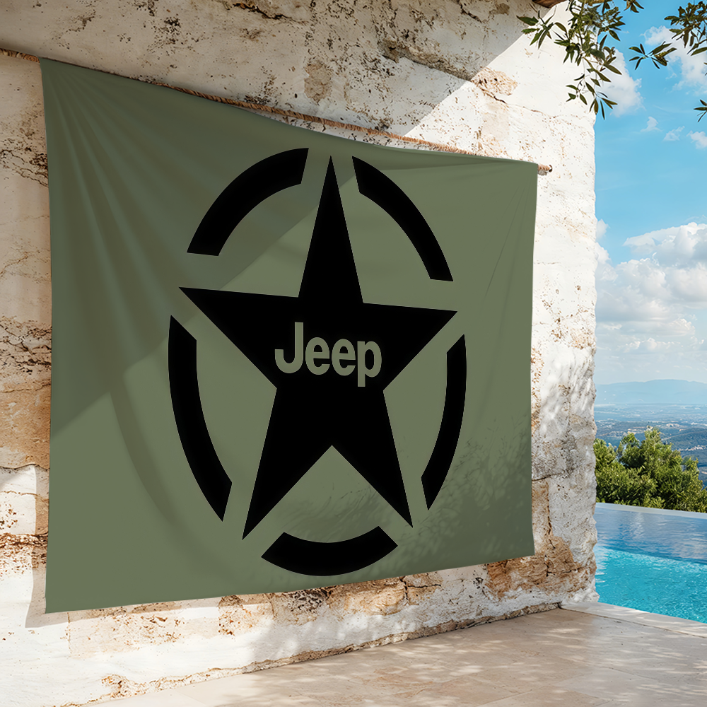 Fashion J-Jeep Cool flag Decor - огляд і ціна Outdoor Camping Jeep