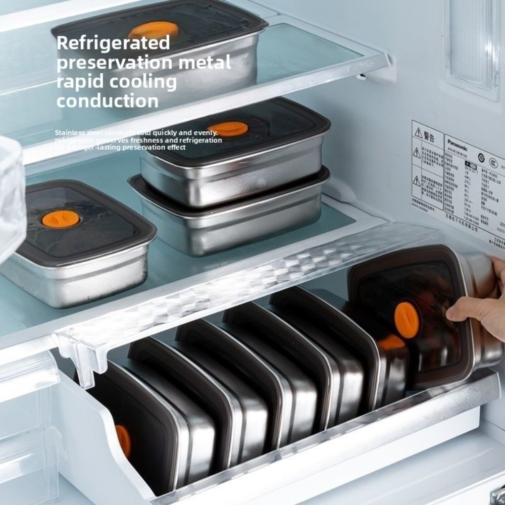 Stainless Steel Camping Lunch  - огляд і ціна Outdoor Camping Fridge