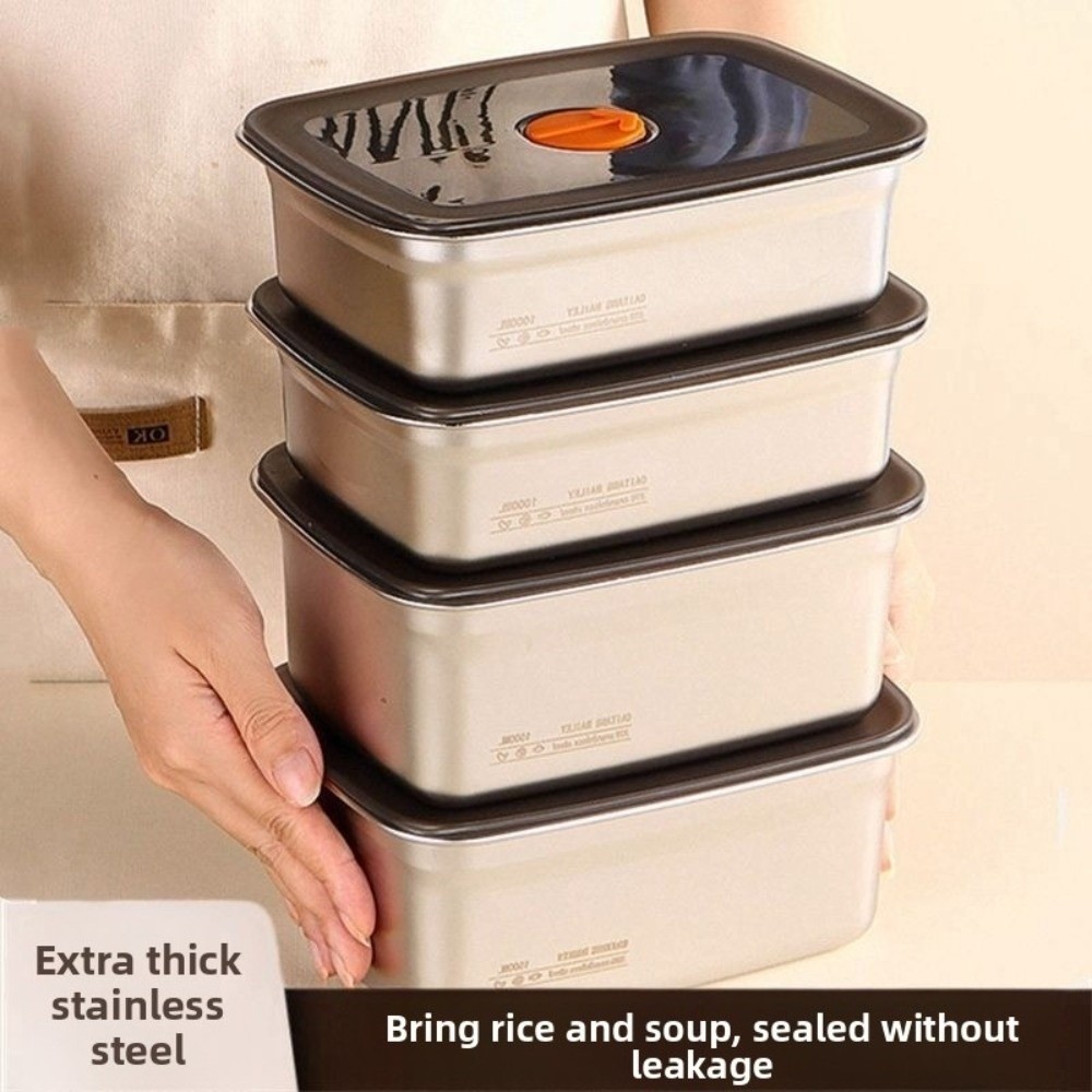 Stainless Steel Camping Lunch  - огляд і ціна Outdoor Camping Fridge