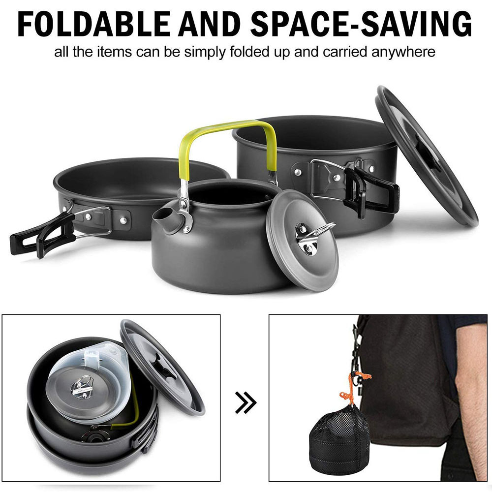 Outdoor camping cookware set m - огляд і ціна Camp Cooking Set