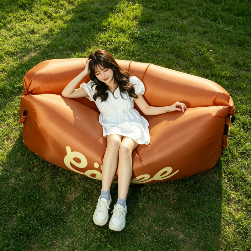 Portable Inflatable Air Sofa L - огляд і ціна Outdoor Camping Rug