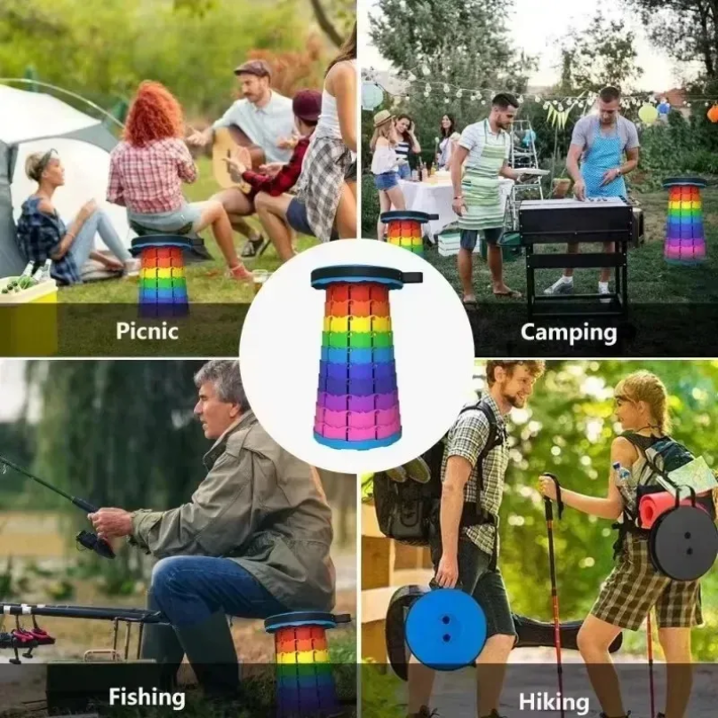 Portable Plastic Folding Teles - огляд і ціна Outdoor Camping Folding Chair