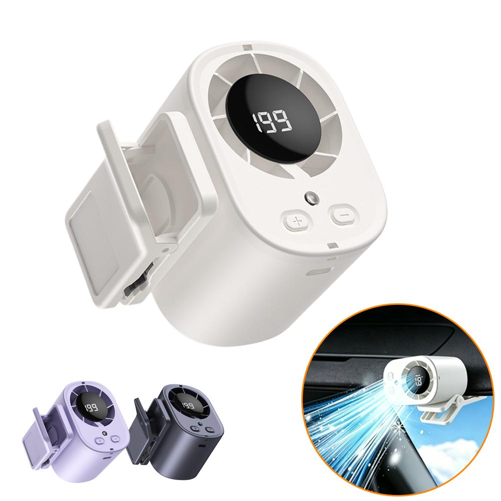 Portable Clip-On Fan with LED  - огляд і ціна Outdoor Camping Vehicle