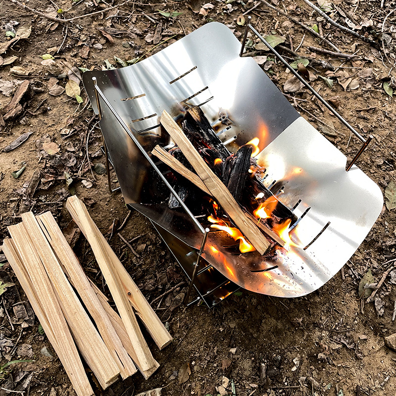 Wood Burning Camping Stove Por - огляд і ціна Outdoor Camping Wood Burning Stove
