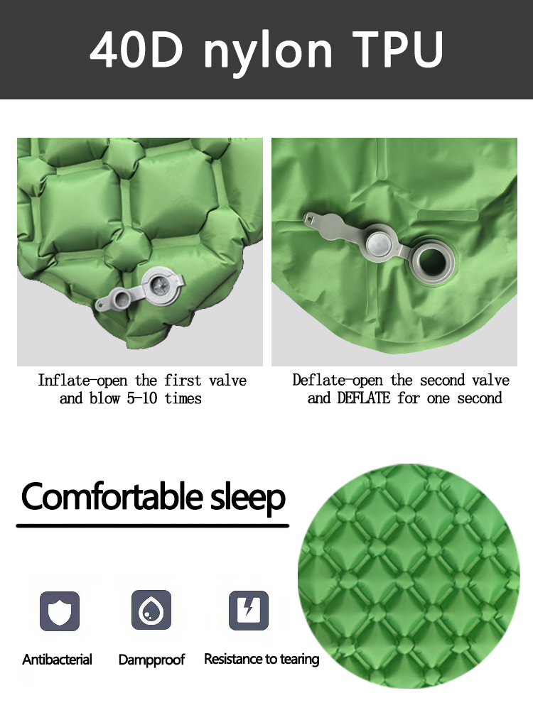Camping Inflatable Mattress in - огляд і ціна Outdoor Camping Mattress
